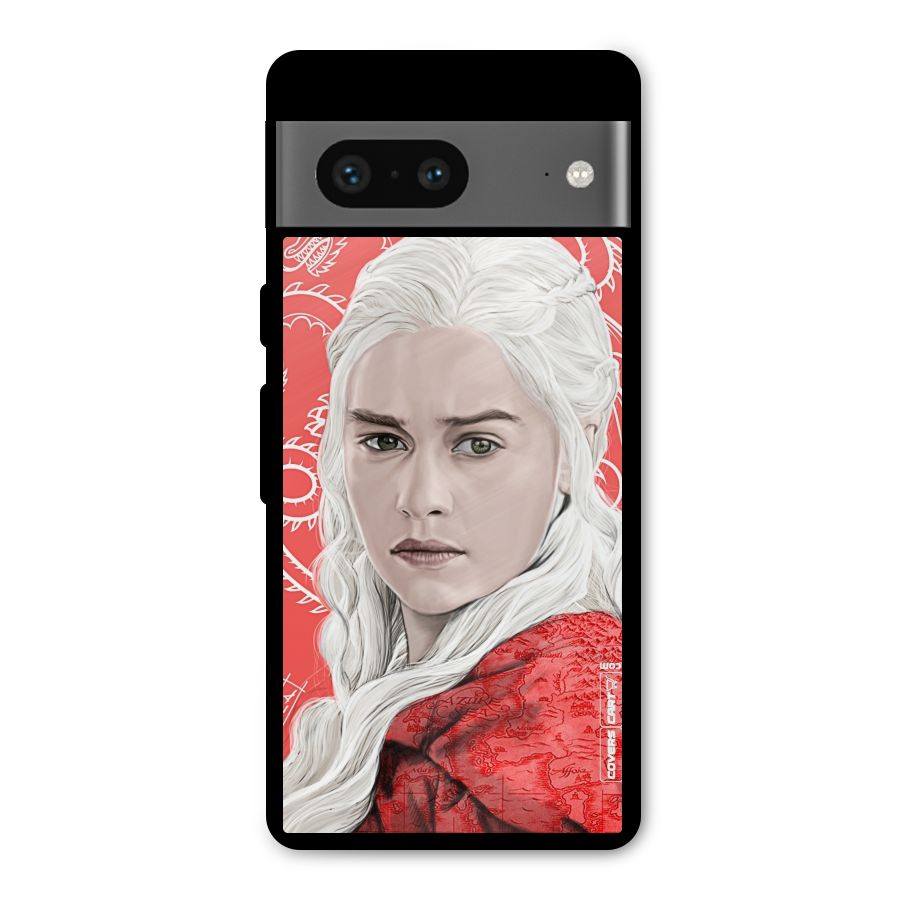 Khaleesi The Living Dragon Metal Back Case for Google Pixel 7