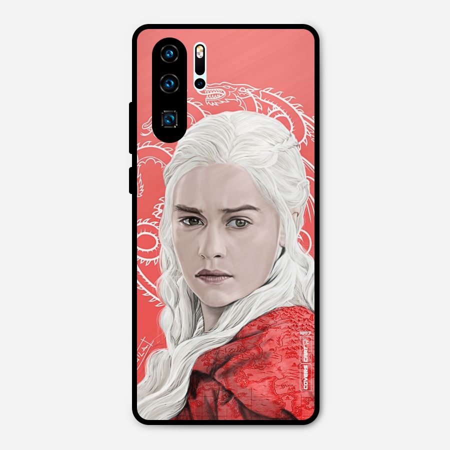 Khaleesi The Living Dragon Metal Back Case for Huawei P30 Pro