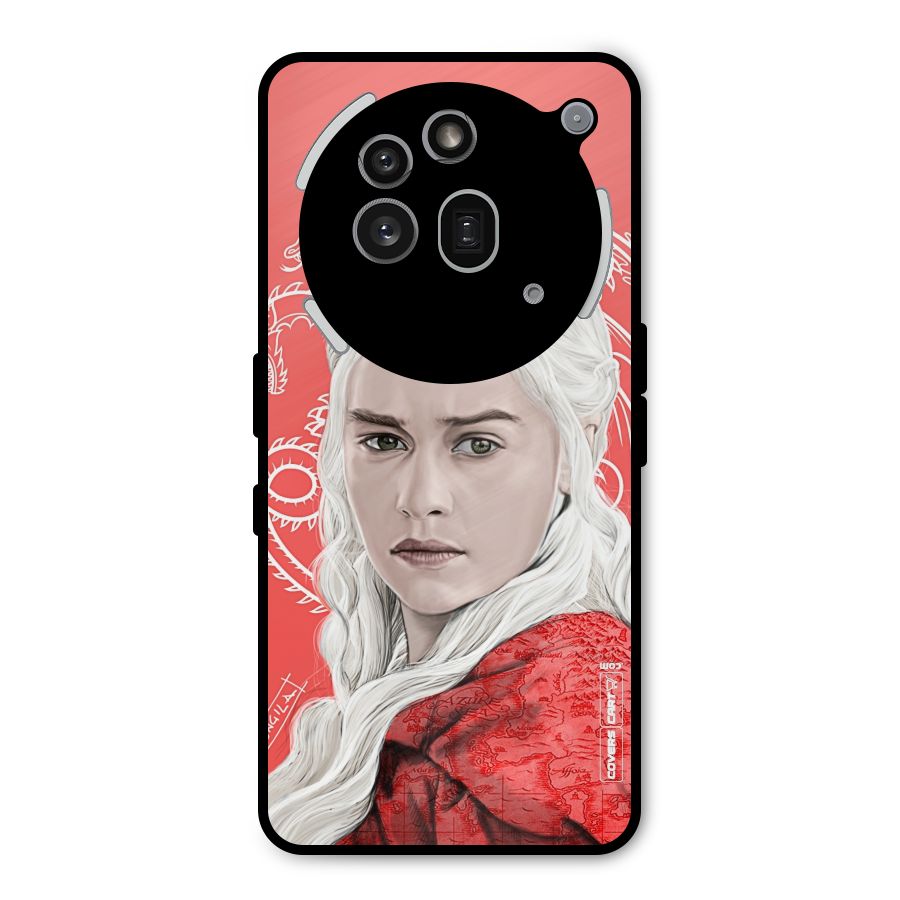 Khaleesi The Living Dragon Metal Back Case for Nothing Phone 3a Pro
