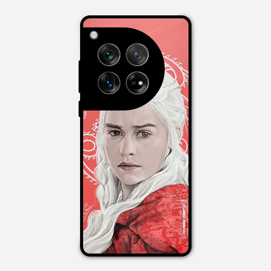 Khaleesi The Living Dragon Metal Back Case for OnePlus 12