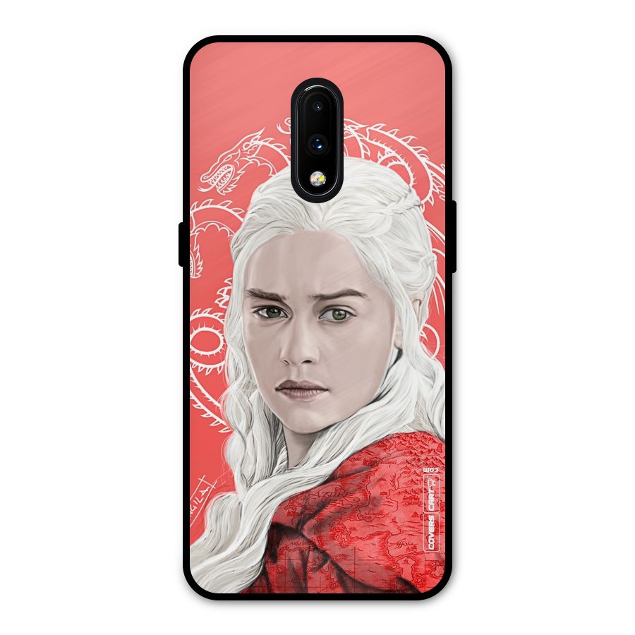 Khaleesi The Living Dragon Metal Back Case for OnePlus 7