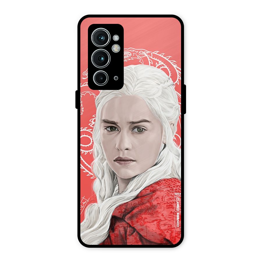 Khaleesi The Living Dragon Metal Back Case for OnePlus 9RT 5G
