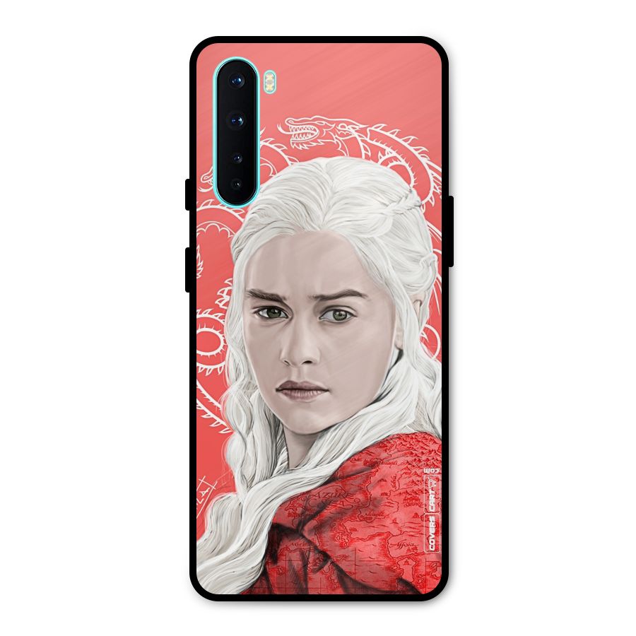 Khaleesi The Living Dragon Metal Back Case for OnePlus Nord