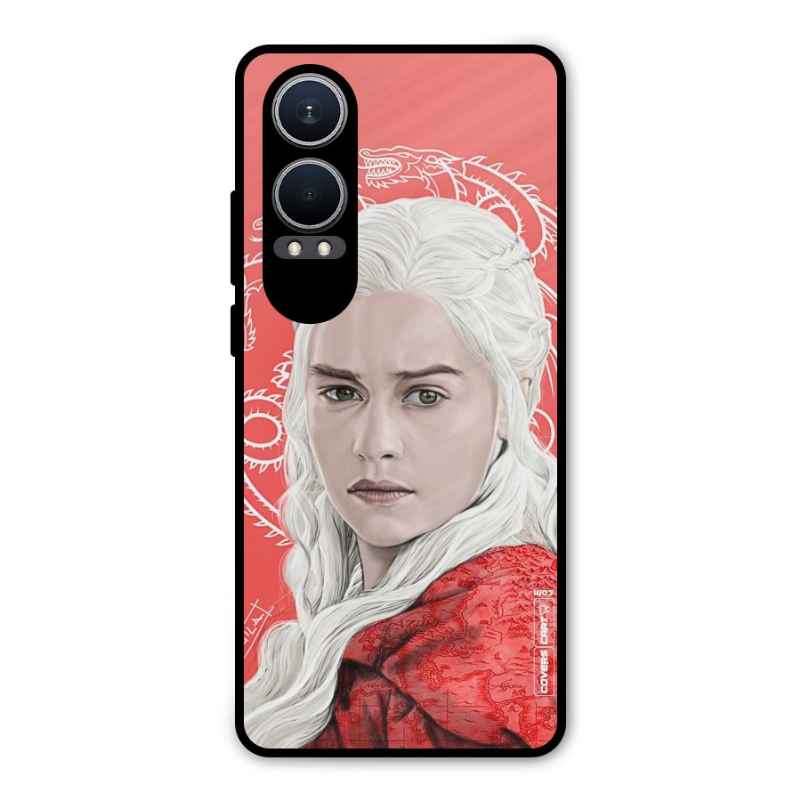 Khaleesi The Living Dragon Metal Back Case for OnePlus Nord CE4 Lite