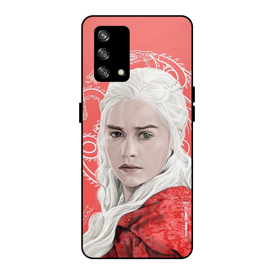 Khaleesi The Living Dragon Metal Back Case for Oppo F19