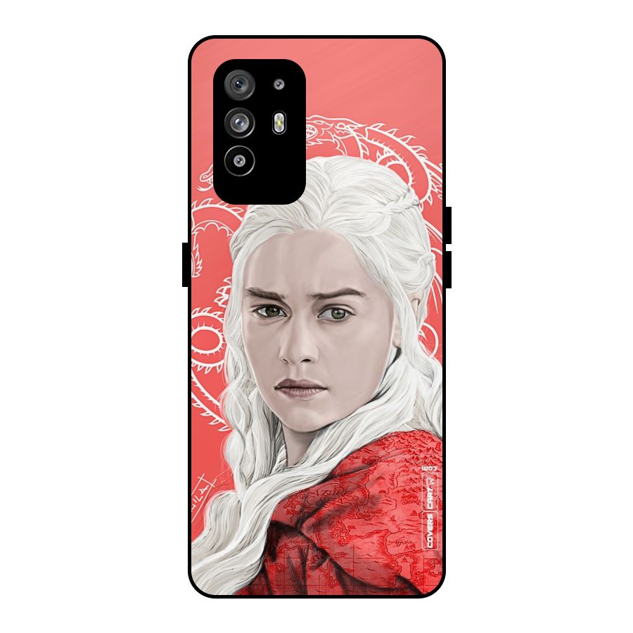 Khaleesi The Living Dragon Metal Back Case for Oppo F19 Pro Plus 5G