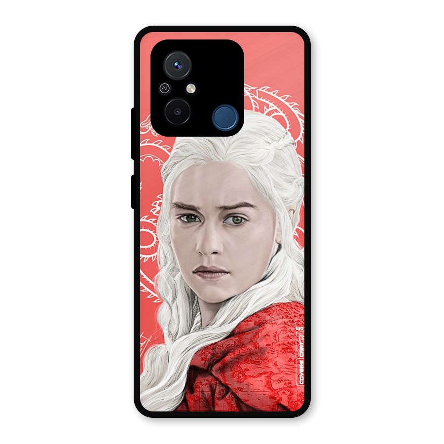 Khaleesi The Living Dragon Metal Back Case for Poco C55