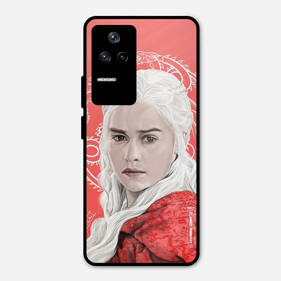 Khaleesi The Living Dragon Metal Back Case for Poco F4 5G