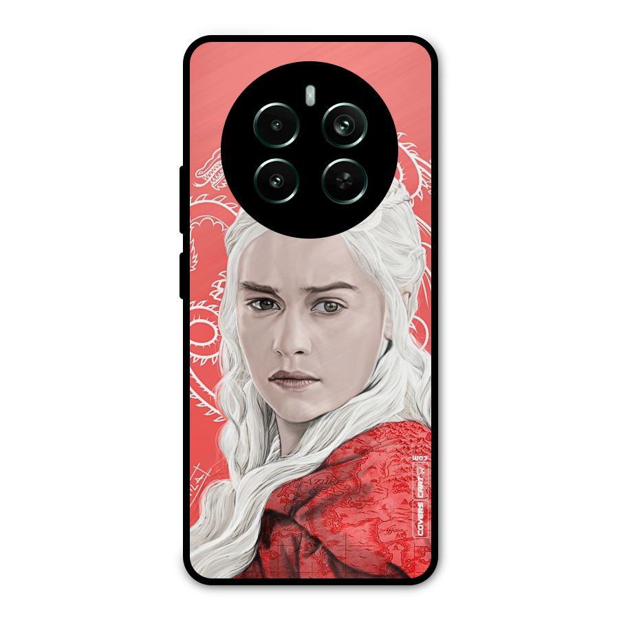 Khaleesi The Living Dragon Metal Back Case for Realme 12 Pro Plus