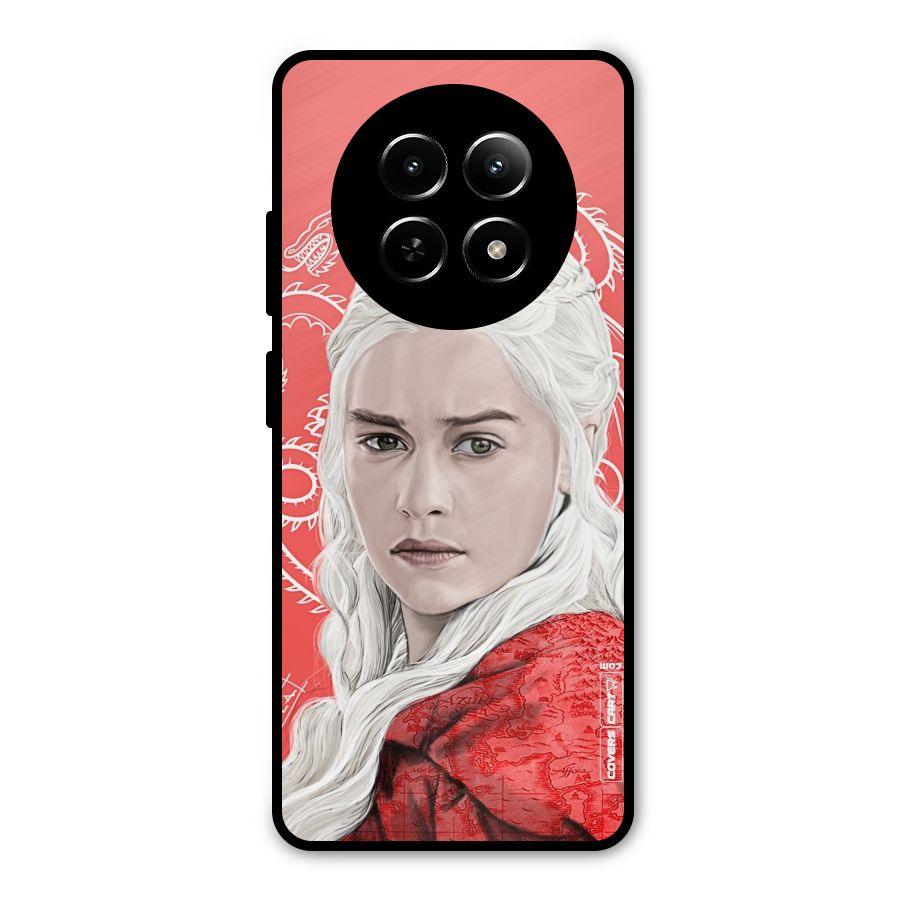 Khaleesi The Living Dragon Metal Back Case for Realme 13