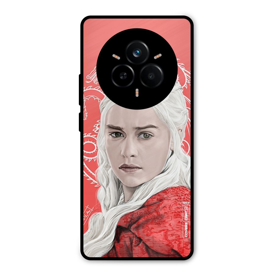 Khaleesi The Living Dragon Metal Back Case for Realme 14 Pro