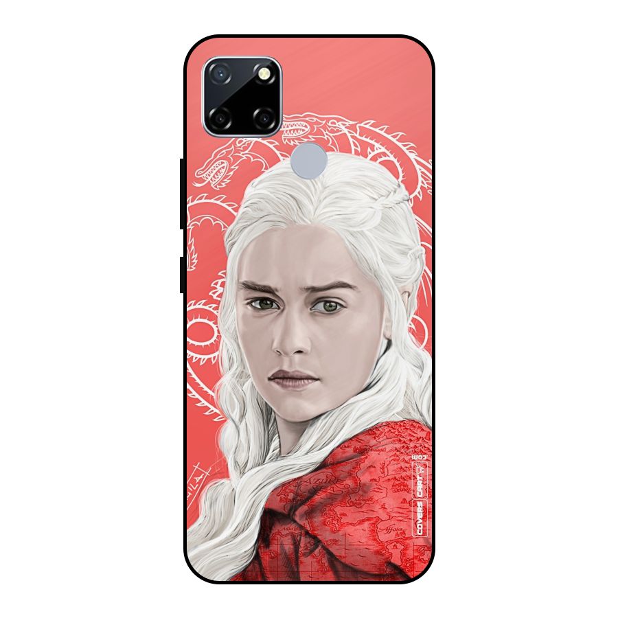 Khaleesi The Living Dragon Metal Back Case for Realme Narzo 20