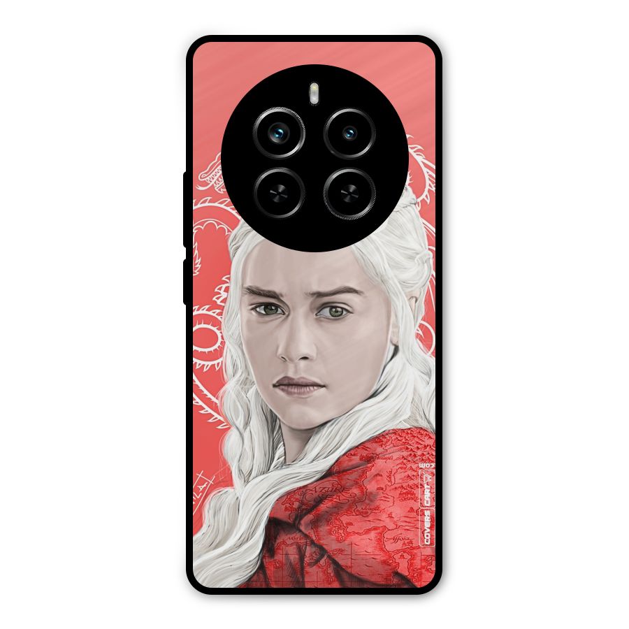 Khaleesi The Living Dragon Metal Back Case for Realme P1 Pro