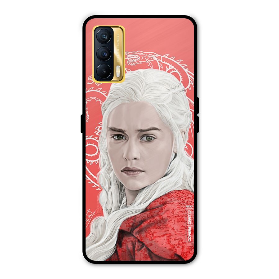Khaleesi The Living Dragon Metal Back Case for Realme X7