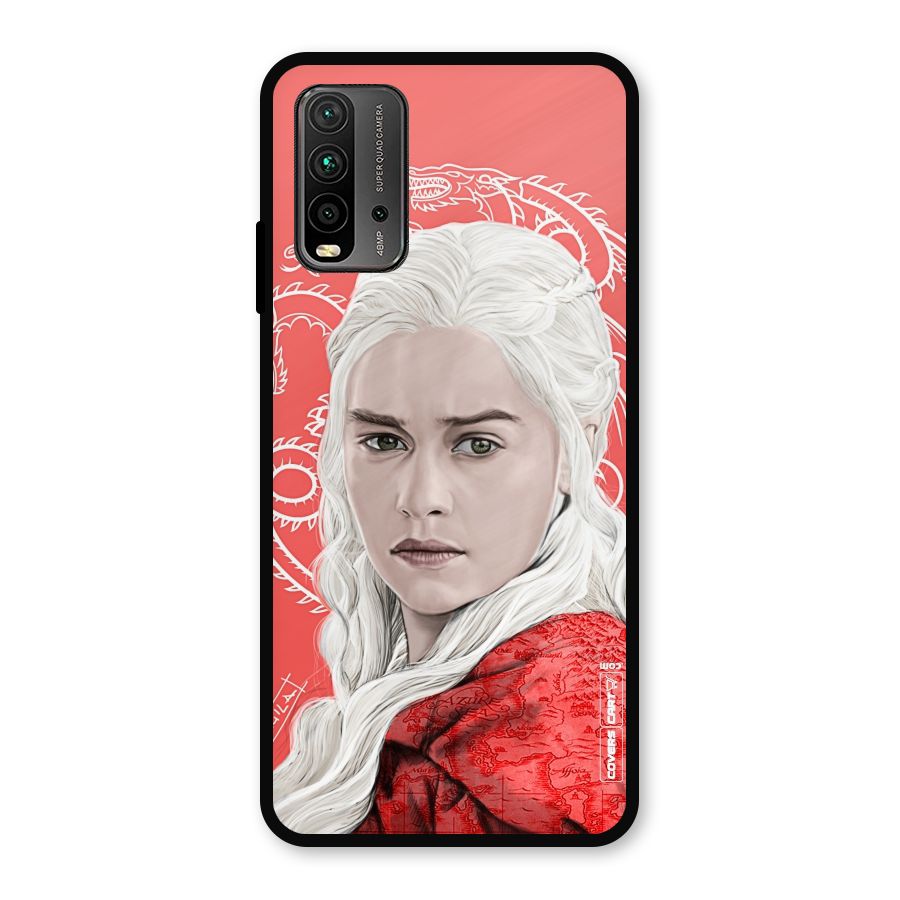 Khaleesi The Living Dragon Metal Back Case for Redmi 9 Power