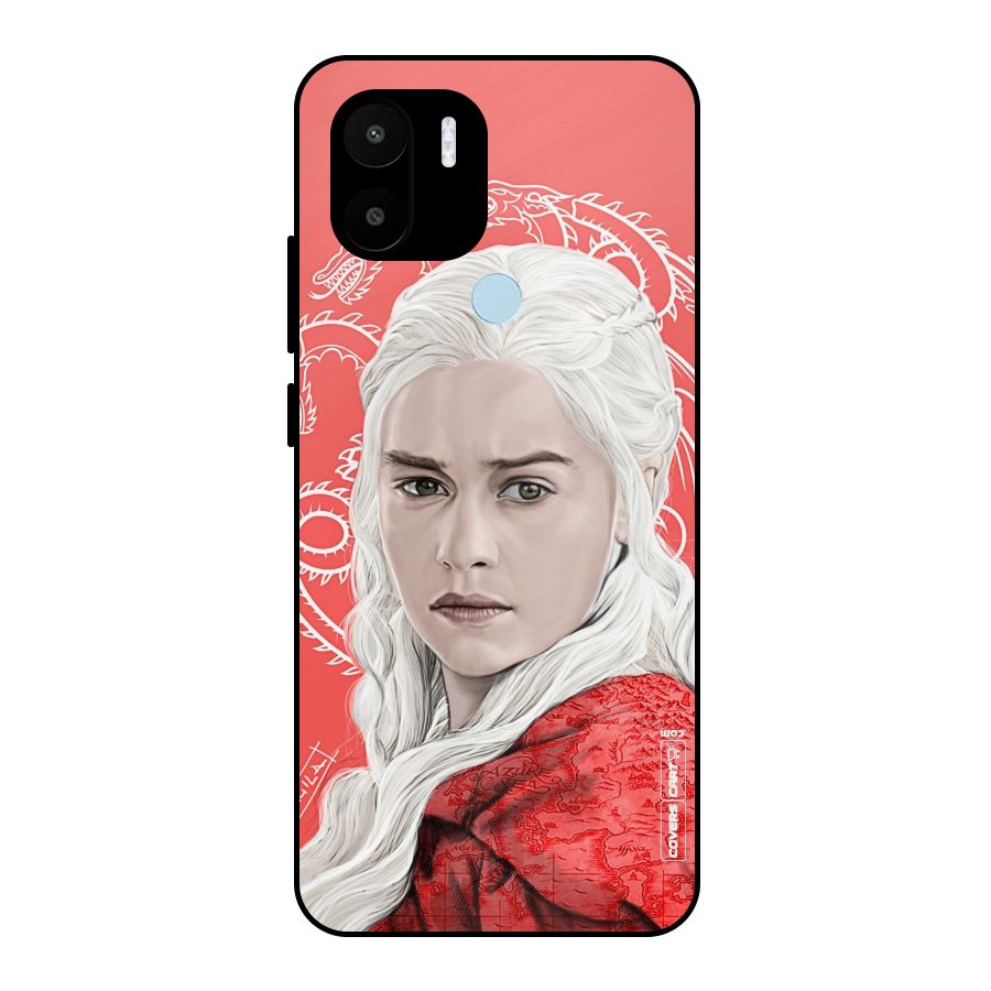 Khaleesi The Living Dragon Metal Back Case for Redmi A1+