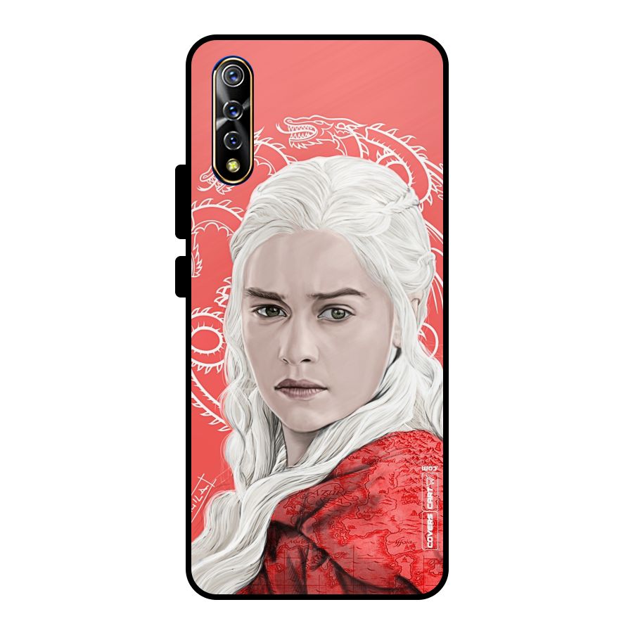 Khaleesi The Living Dragon Metal Back Case for Vivo S1