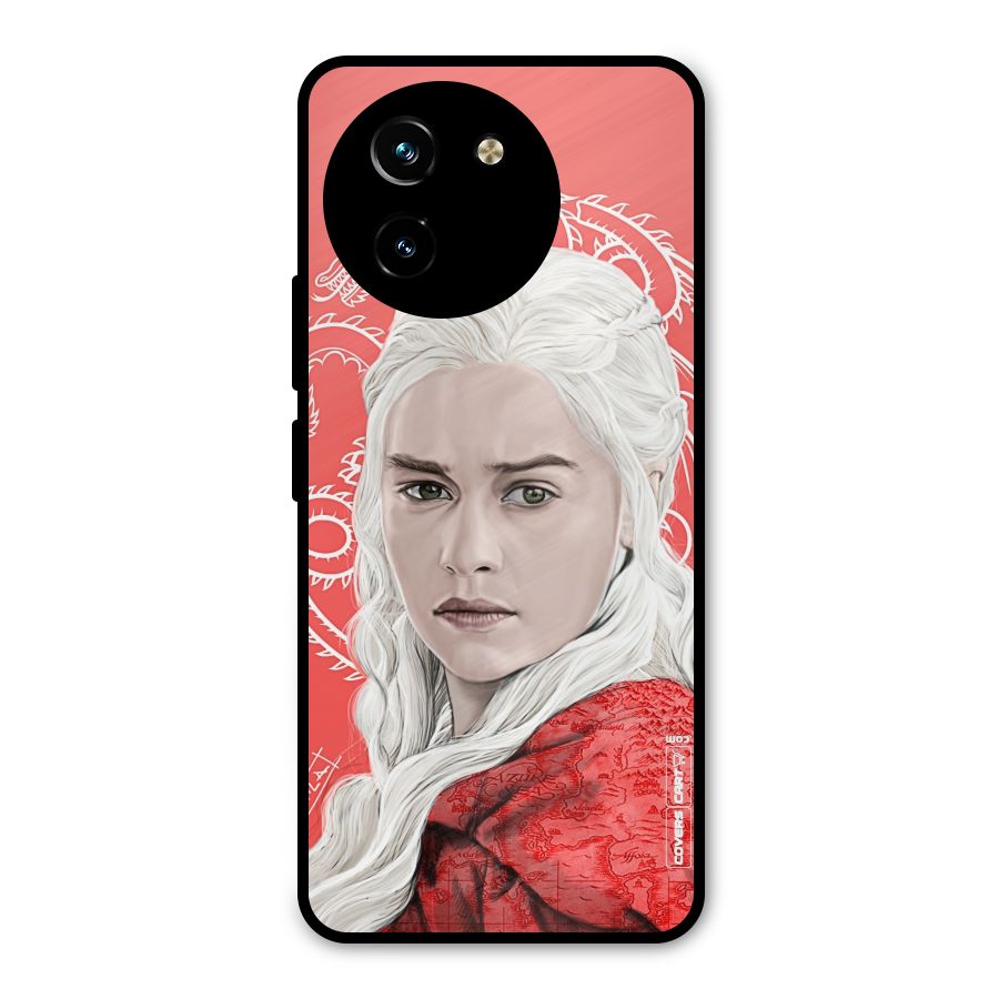 Khaleesi The Living Dragon Metal Back Case for Vivo T3x