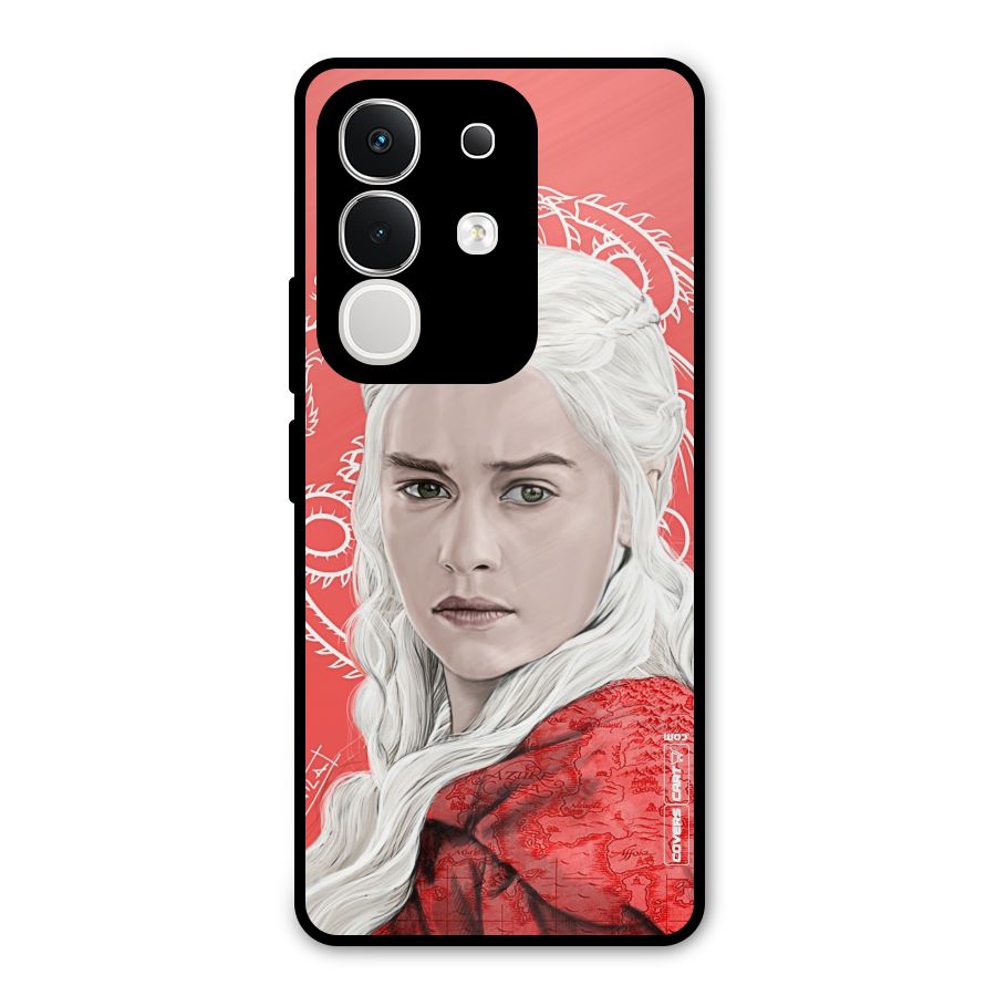 Khaleesi The Living Dragon Metal Back Case for Vivo T4x