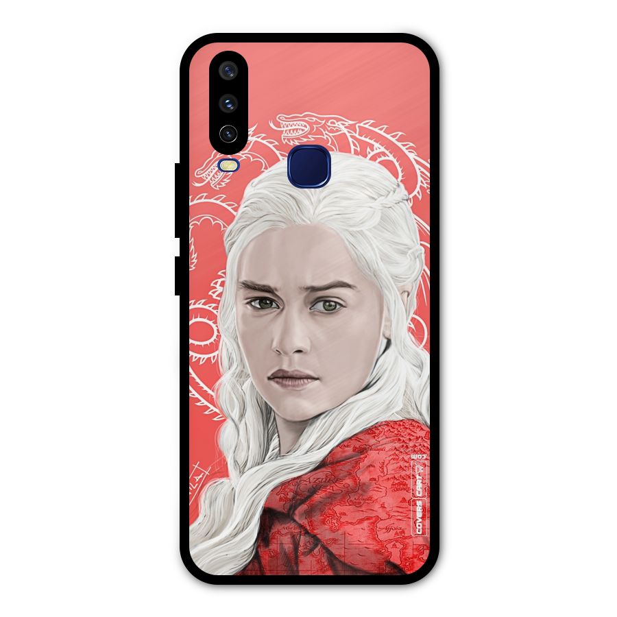 Khaleesi The Living Dragon Metal Back Case for Vivo V17