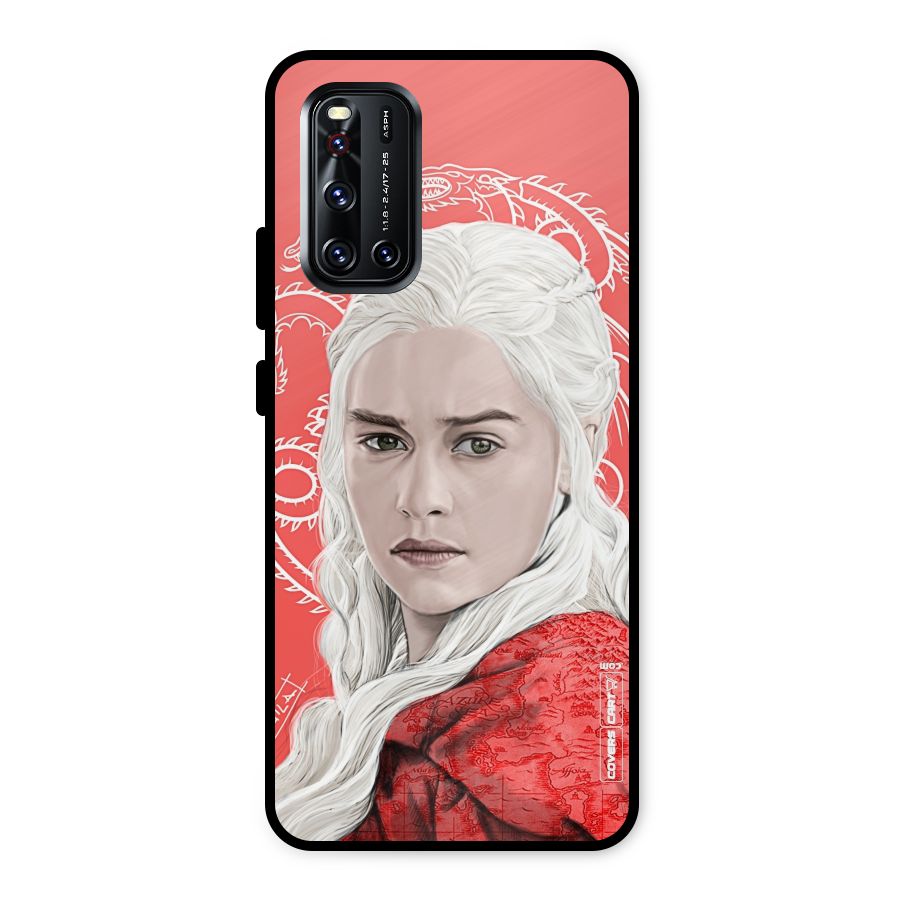 Khaleesi The Living Dragon Metal Back Case for Vivo V19