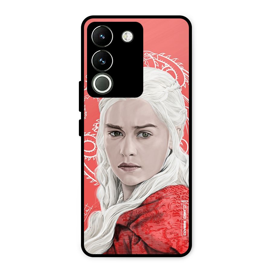 Khaleesi The Living Dragon Metal Back Case for Vivo Y200
