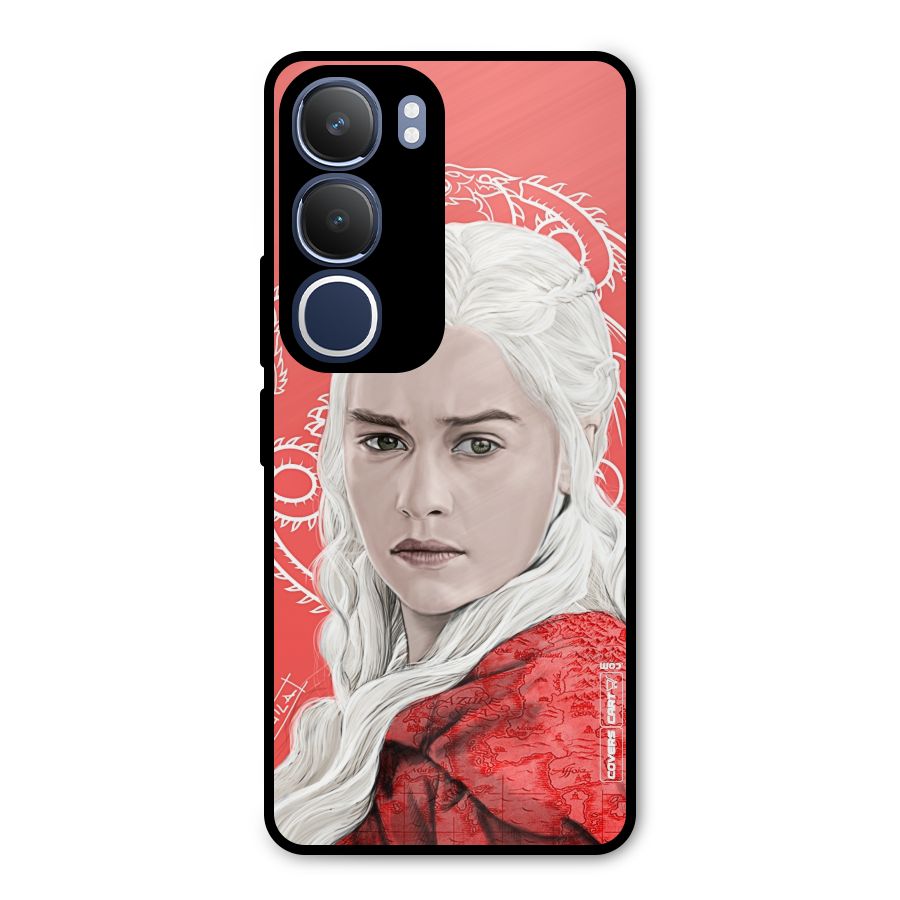 Khaleesi The Living Dragon Metal Back Case for Vivo Y29