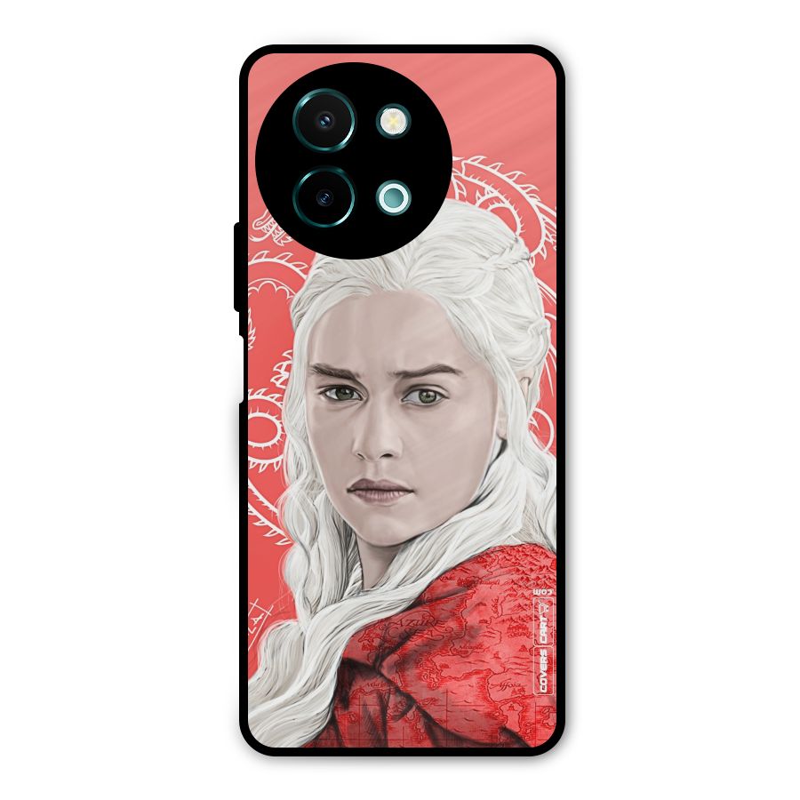Khaleesi The Living Dragon Metal Back Case for Vivo Y58