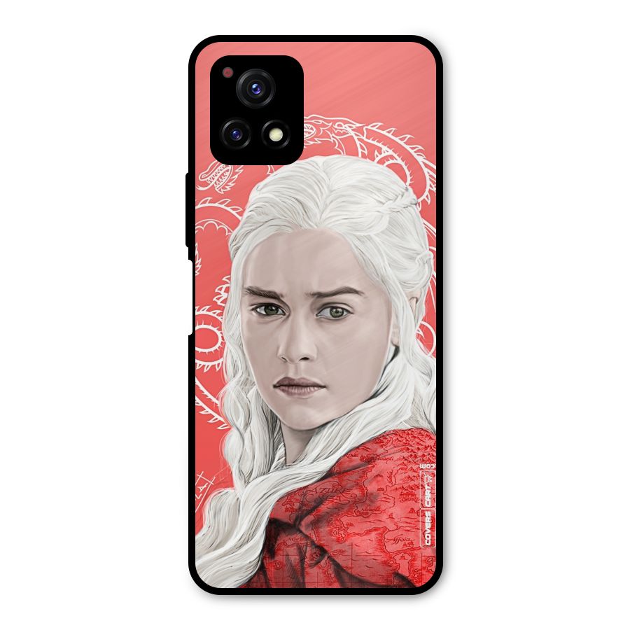 Khaleesi The Living Dragon Metal Back Case for Vivo Y72 5G