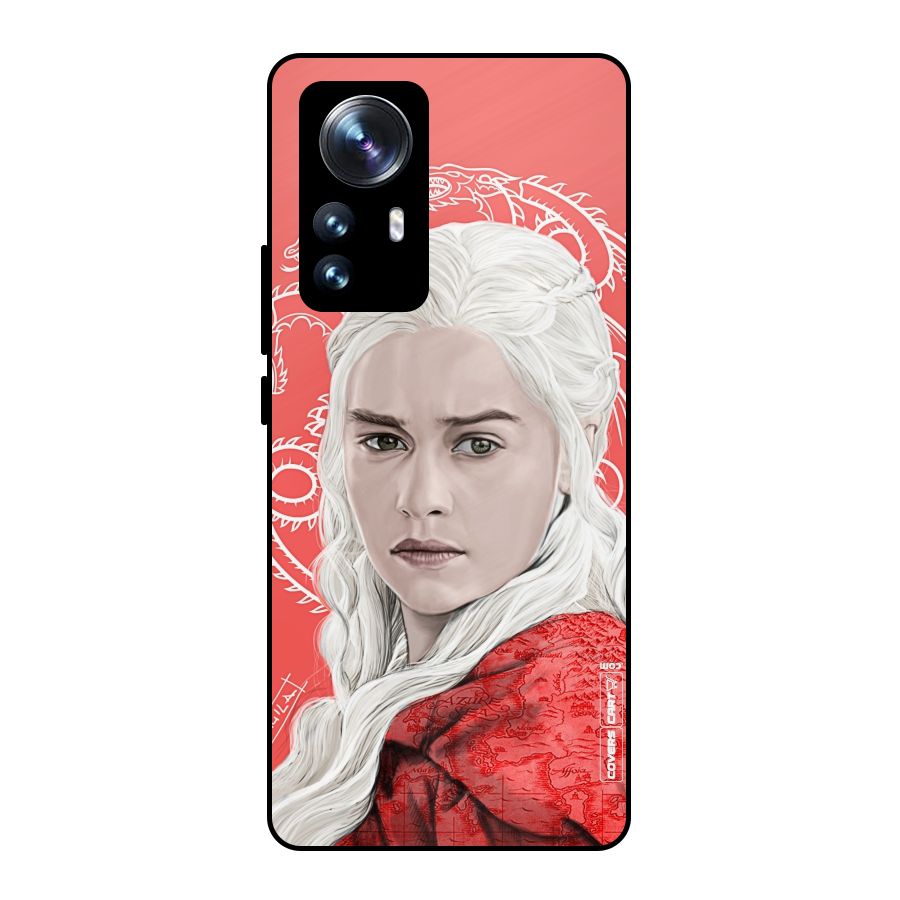 Khaleesi The Living Dragon Metal Back Case for Xiaomi 12 Pro