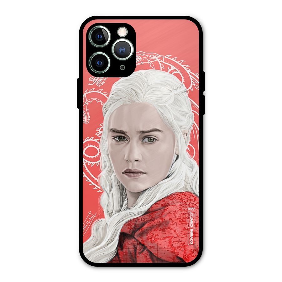 Khaleesi The Living Dragon Metal Back Case for iPhone 11 Pro Max