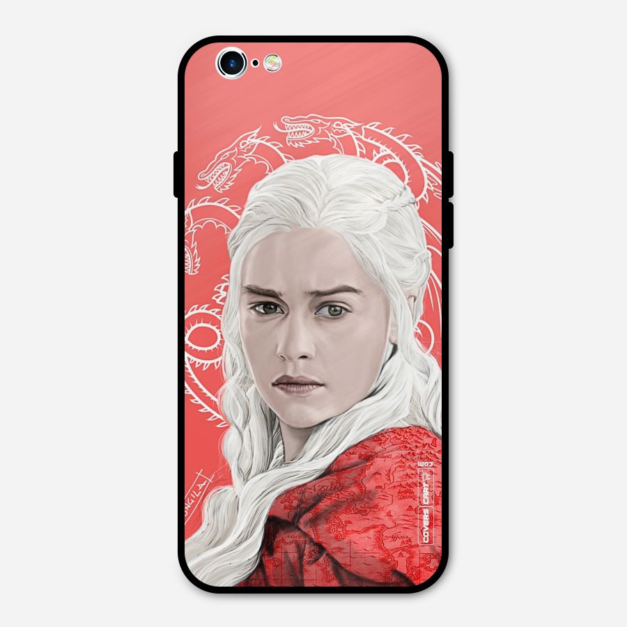 Khaleesi The Living Dragon Metal Back Case for iPhone 6 6s