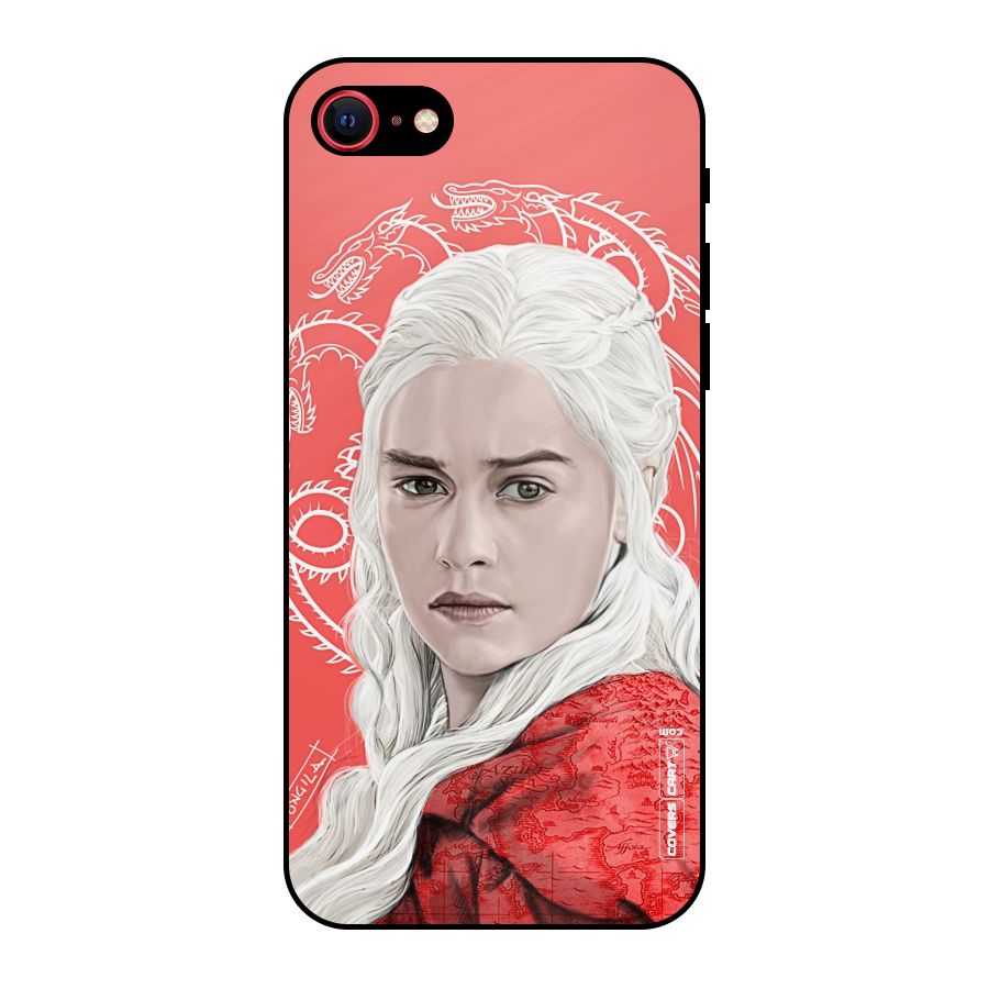 Khaleesi The Living Dragon Metal Back Case for iPhone 7
