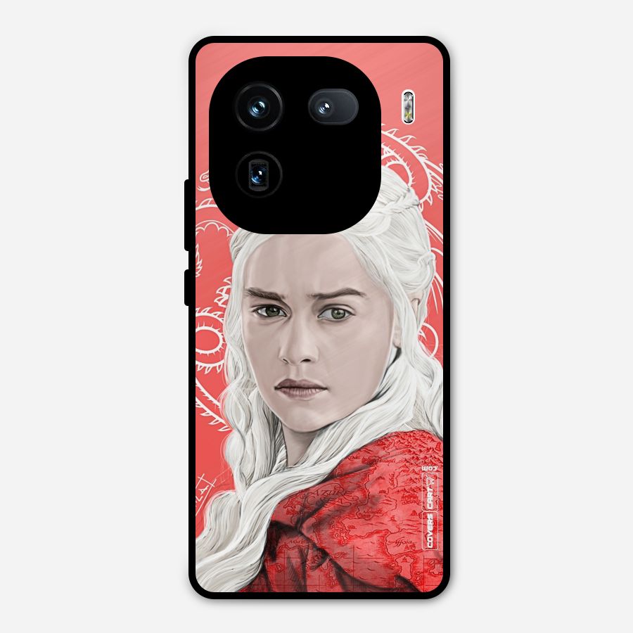 Khaleesi The Living Dragon Metal Back Case for iQOO 12