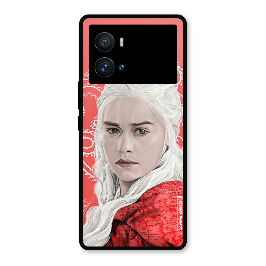 Khaleesi The Living Dragon Metal Back Case for iQOO 9 Pro