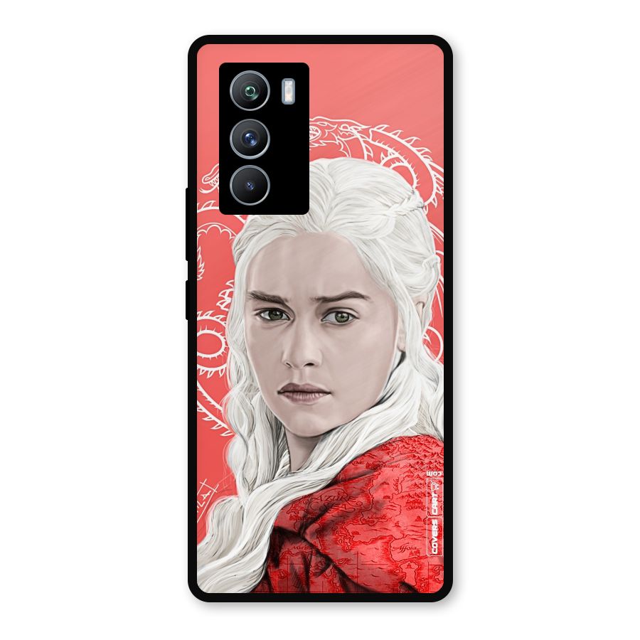 Khaleesi The Living Dragon Metal Back Case for iQOO 9 SE