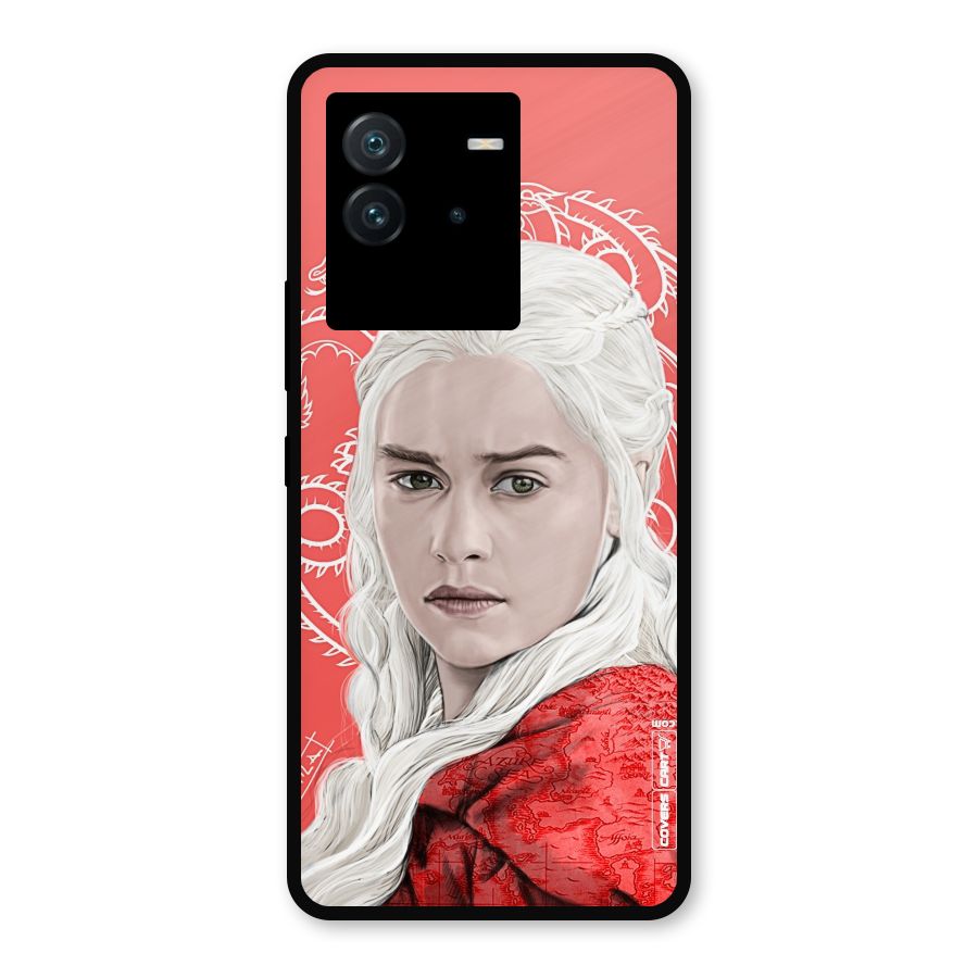 Khaleesi The Living Dragon Metal Back Case for iQOO Neo 6 5G