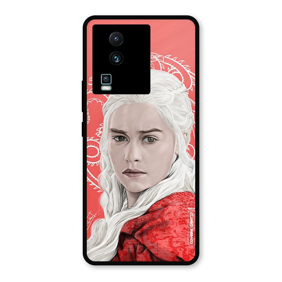 Khaleesi The Living Dragon Metal Back Case for iQOO Neo 7 Pro