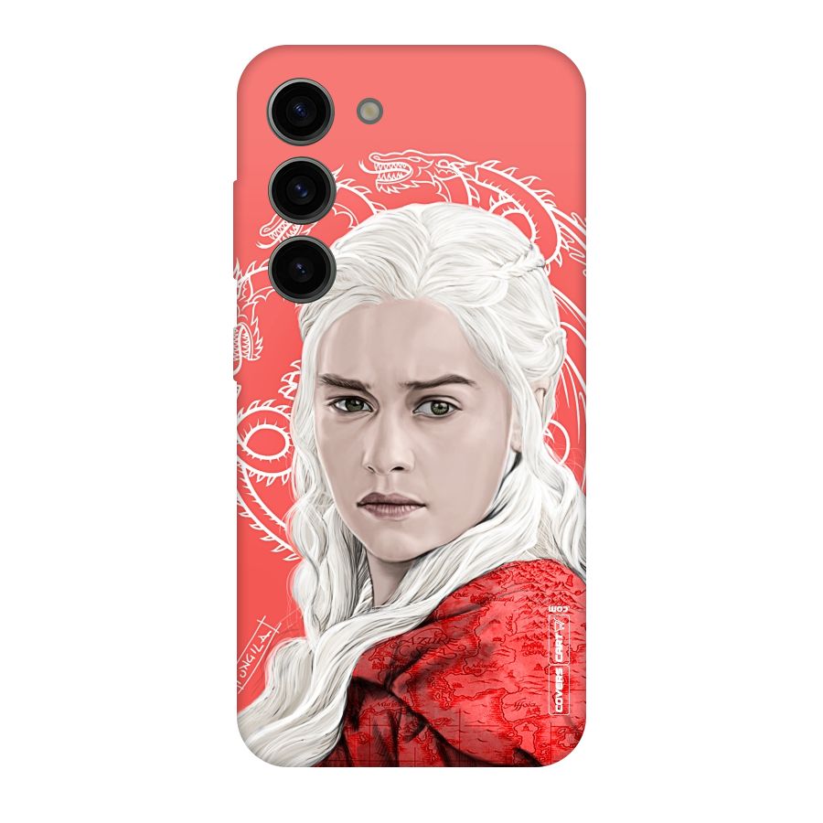 Khaleesi The Living Dragon Original Polycarbonate Back Case for Galaxy S23