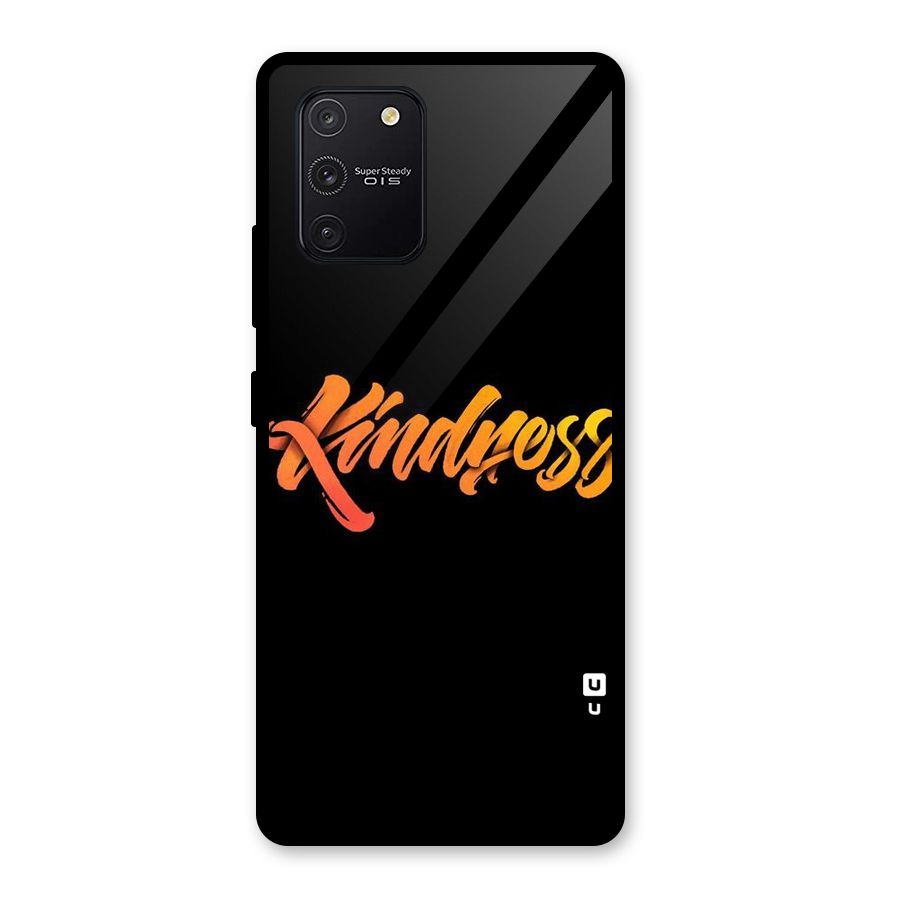 Kindness Glass Back Case for Galaxy S10 Lite