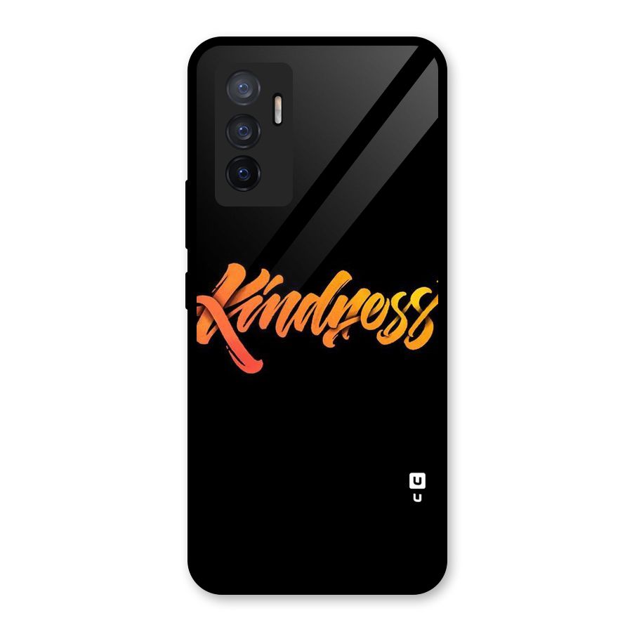 Kindness Glass Back Case for Vivo V23e