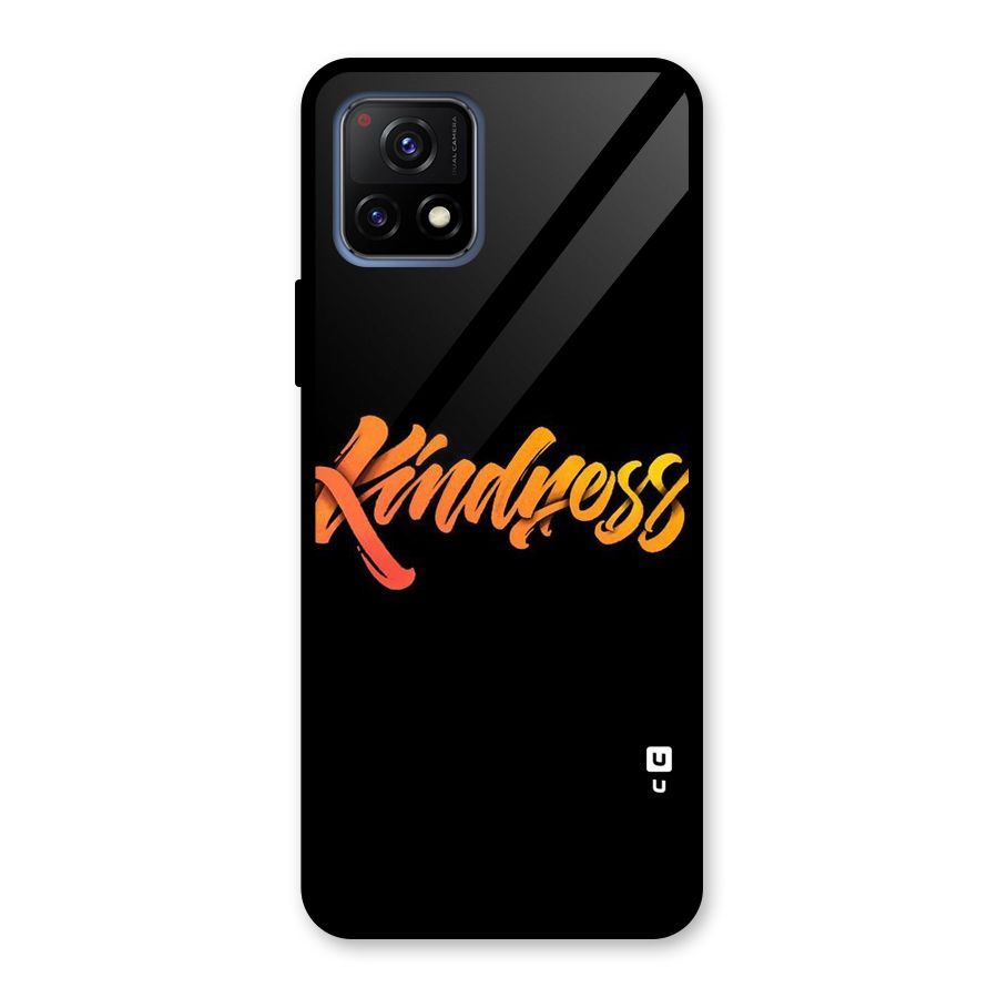 Kindness Glass Back Case for Vivo Y72 5G