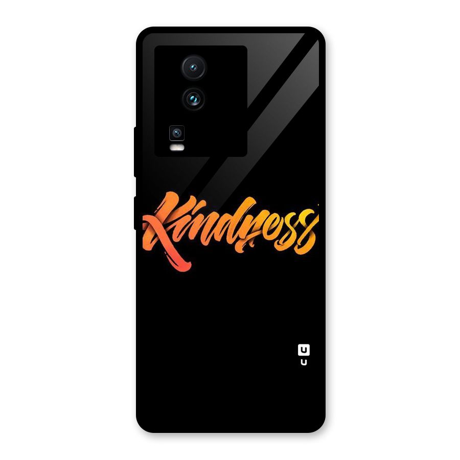 Kindness Glass Back Case for Vivo iQOO Neo 7 Pro