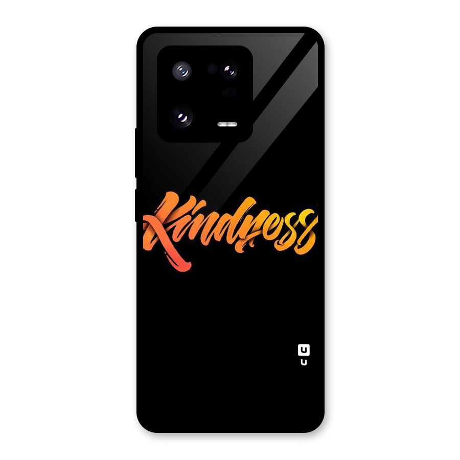 Kindness Glass Back Case for Xiaomi 13 Pro