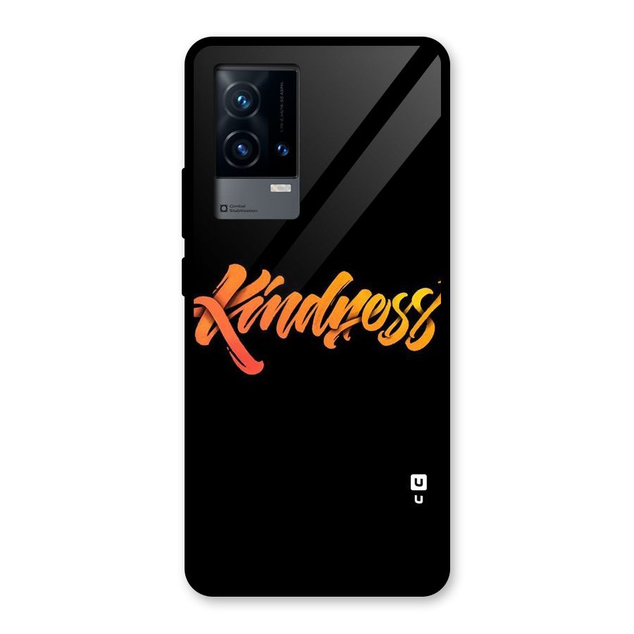 Kindness Glass Back Case for iQOO 9 5G