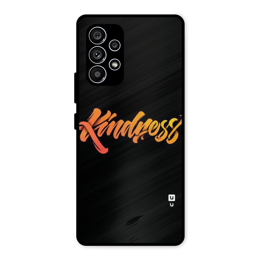 Kindness Metal Back Case for Galaxy A53 5G