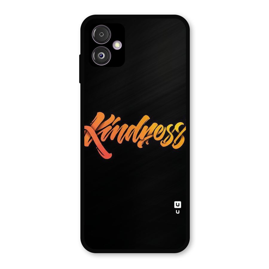 Kindness Metal Back Case for Galaxy F14
