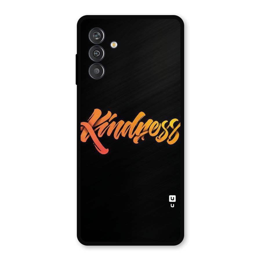 Kindness Metal Back Case for Galaxy M13