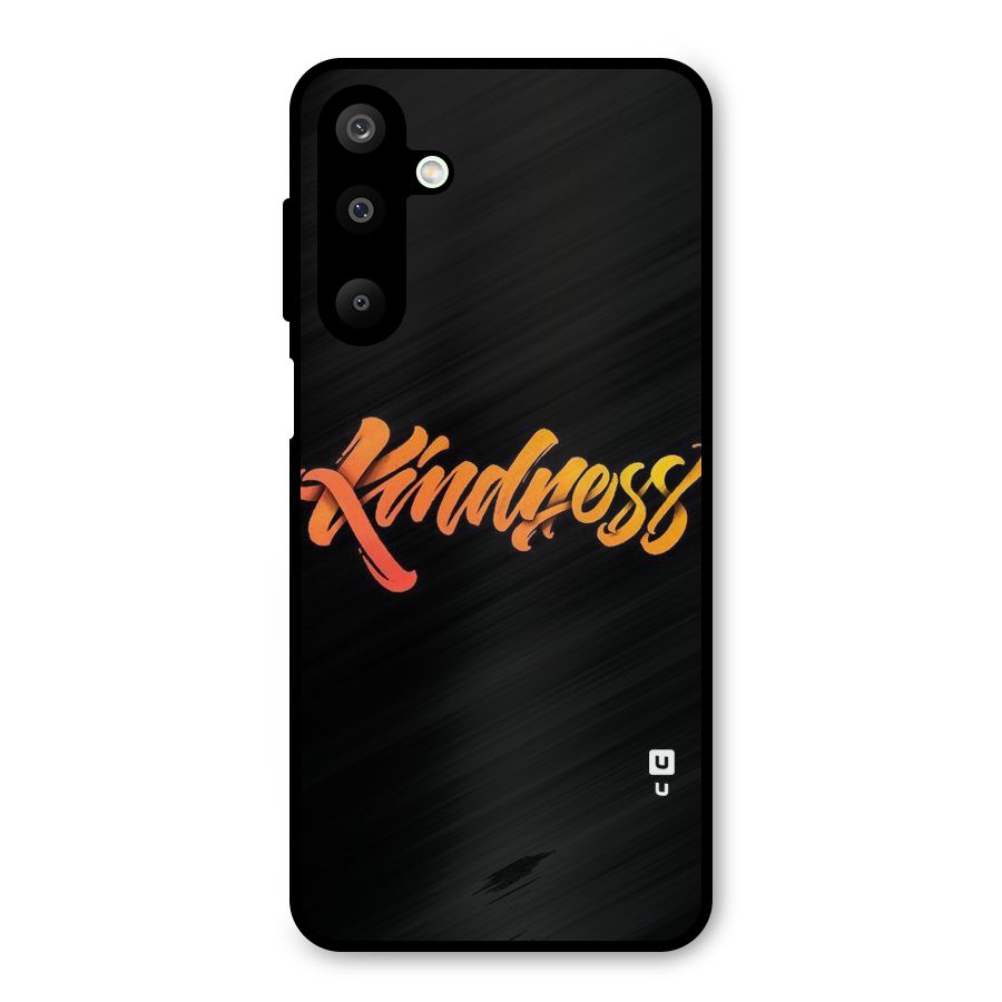 Kindness Metal Back Case for Galaxy M16