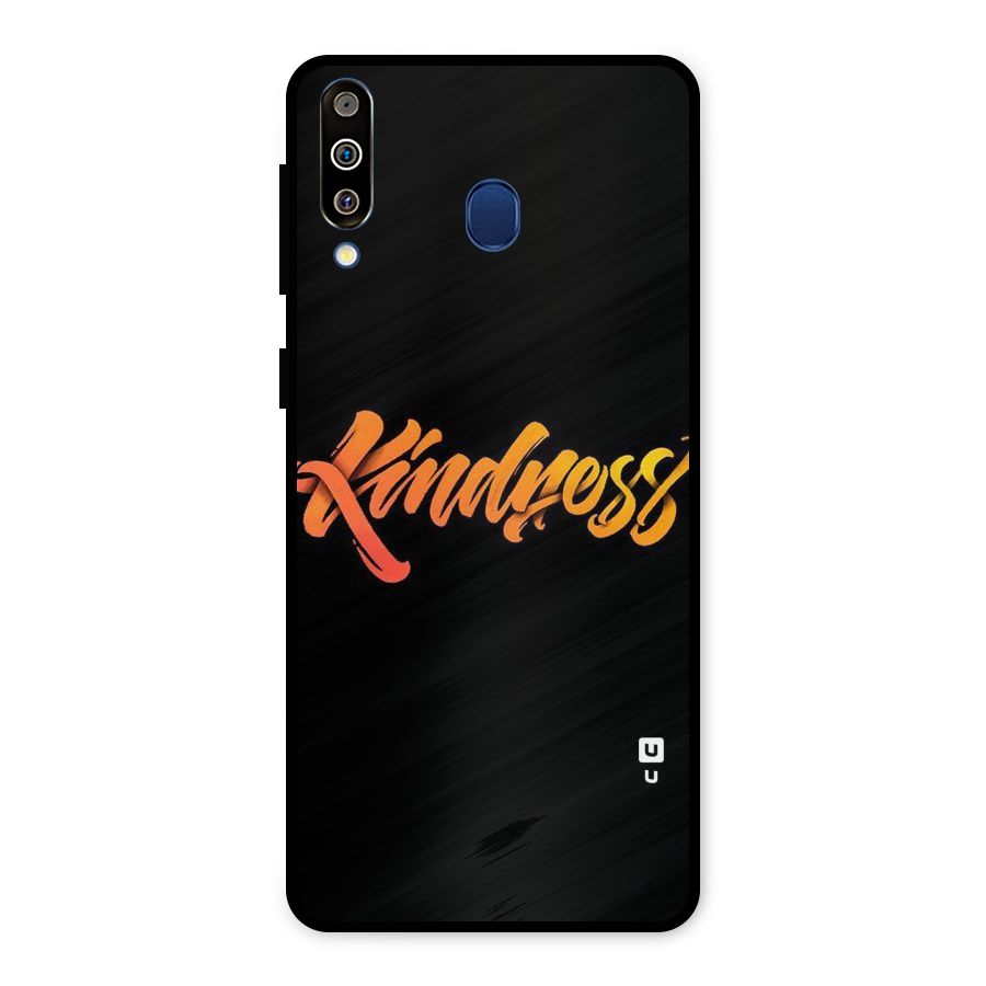 Kindness Metal Back Case for Galaxy M30